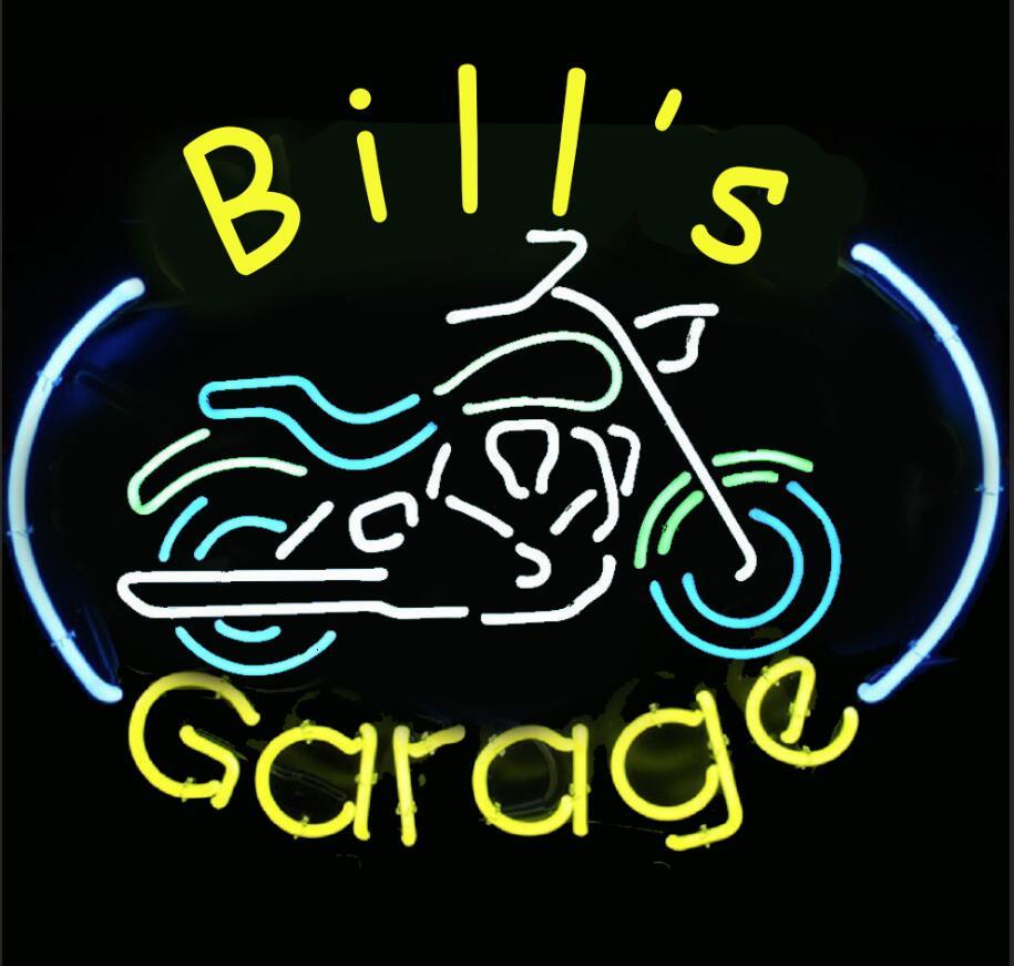 Custom Name Garage Motorcycle Neon Sign Neon Light Diy Neon Signs Custom Neon Signs 