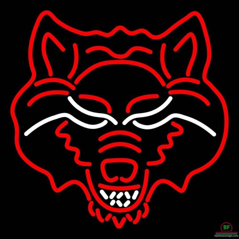 Arkansas State Red Wolves Neon Sign NCAA Teams Neon Light – DIY Neon ...