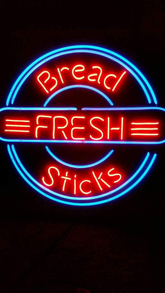 Bread Sticks Fresh Neon Sign Real Neon Light Diy Neon Signs Custom Neon Signs