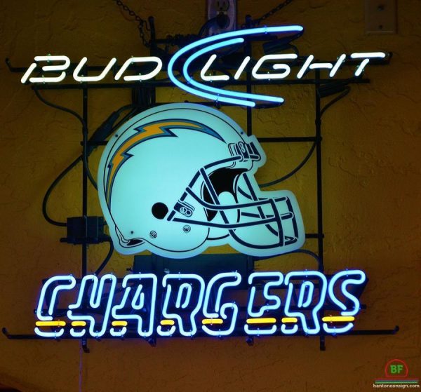 Bud Light San Diego Chargers Neon Sign Teams Neon Light – DIY Neon ...