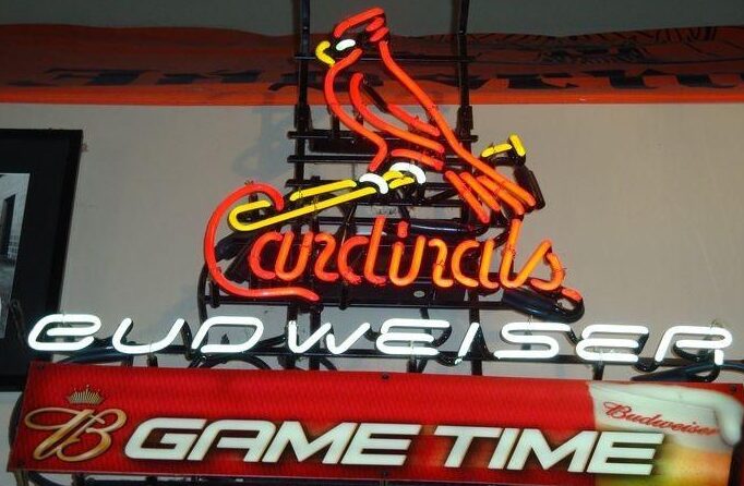 St Louis Cardinals LED Neon Sign Size 8x12