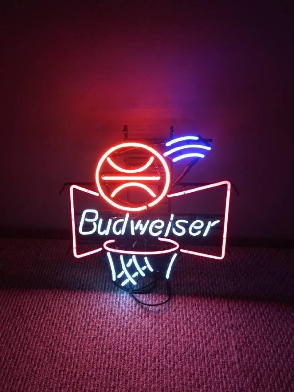 Budweiser Basketball Neon Sign Tube Neon Light – DIY Neon Signs ...