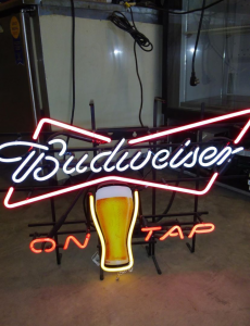 Budweiser On Tap Neon Sign Tube Neon Light – DIY Neon Signs – Custom ...