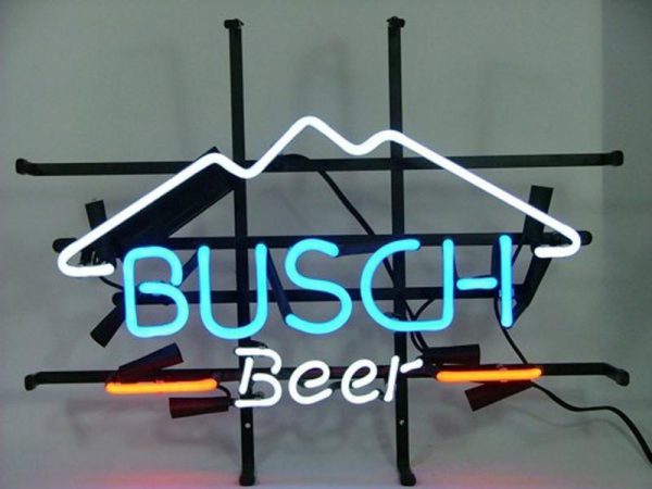 Busch Light Mountain Beer Neon Sign – DIY Neon Signs – Custom Neon Signs