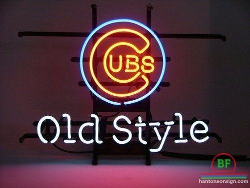 Buy MLB Chicago Cubs Old Style Beer Neon Sign Online // Neonstation