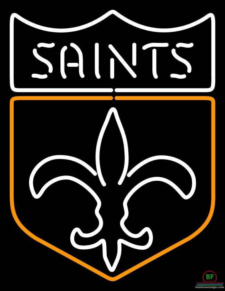 Orleans Saints Neon Sign NFL Teams Neon Light – DIY Neon Signs – Custom ...