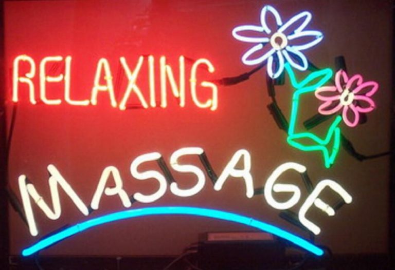 Relaxing Massage Spa Neon Sign Diy Neon Signs Custom Neon Signs 