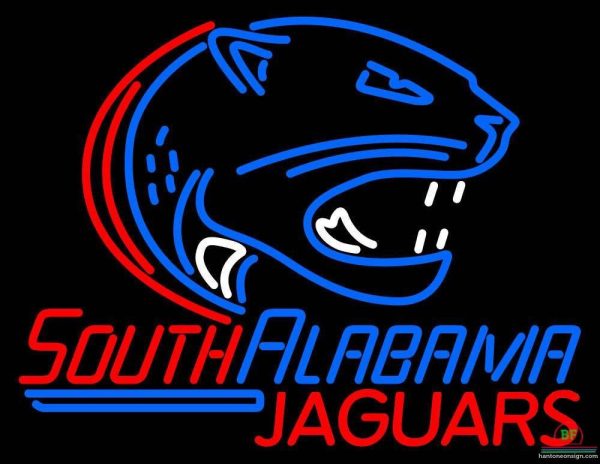 South Alabama Jaguars Neon Sign NCAA Teams Neon Light – DIY Neon Signs ...