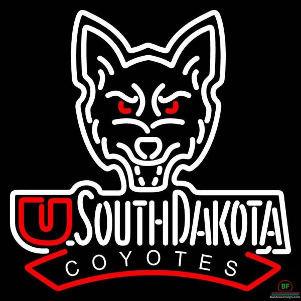 South Dakota Coyotes Neon Sign Ncaa Teams Neon Light Diy Neon Signs Custom Neon Signs 1986