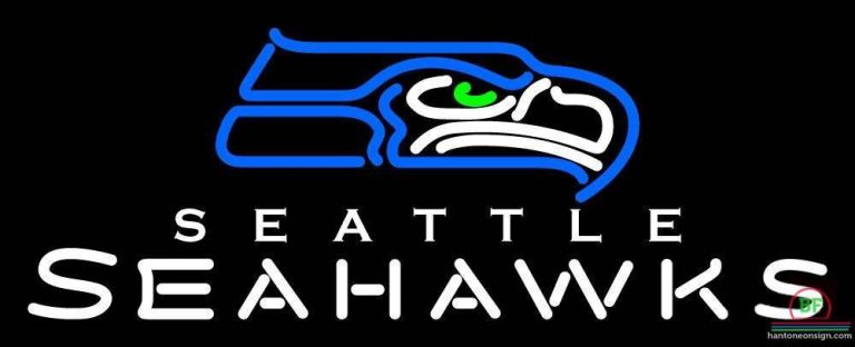Seattle Seahawks Neon Sign Teams Neon Light – DIY Neon Signs – Custom