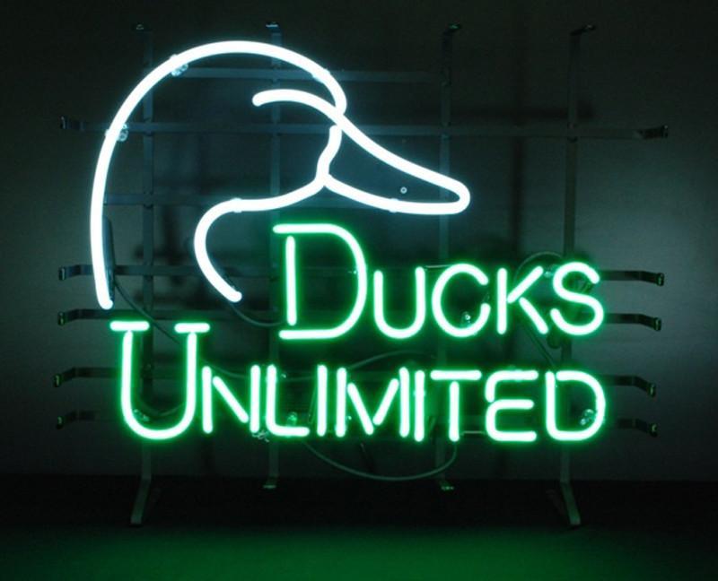 Ducks Unlimited Neon Sign